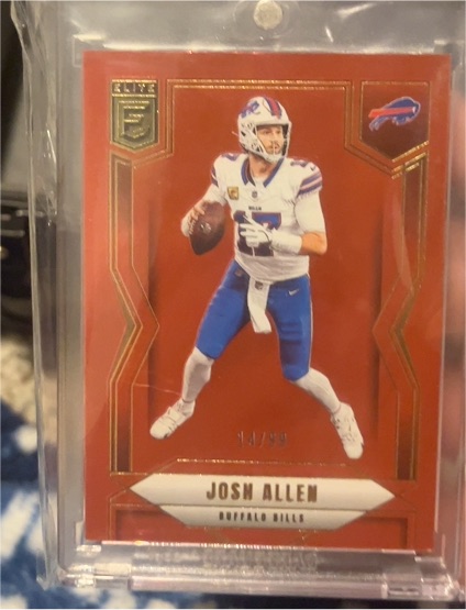 2025 Panini Donruss Elite #33 Josh Allen — front
