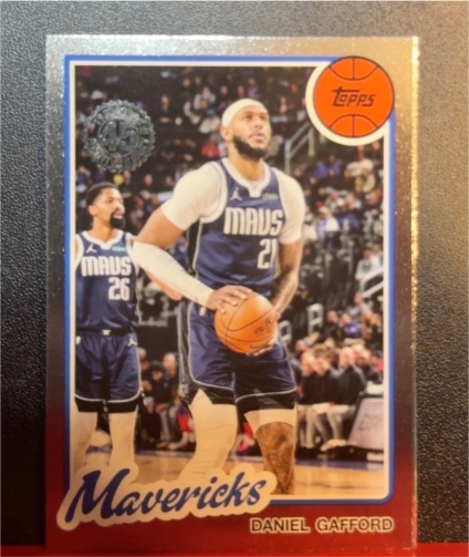 2025-26 Topps #80BK-10 Daniel Gafford — front