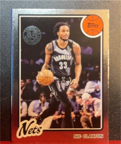 2025-26 Topps #80BK-48 Nic Claxton — front