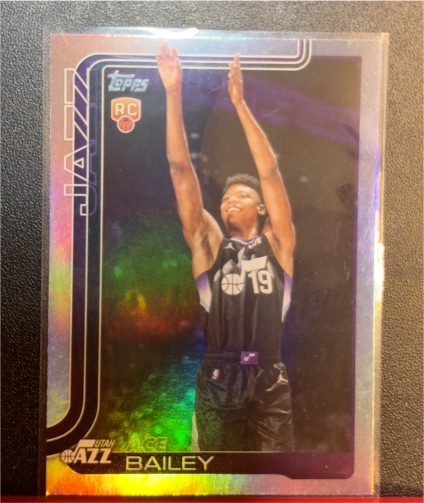 2025-26 Topps Basketball #205 Ace Bailey — front