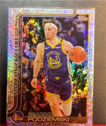 2025-26 Topps #141 Brandin Podziemski — front