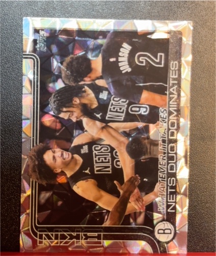 2025-26 Topps #273 Whatever It Takes: Nets Duo Dominates — front