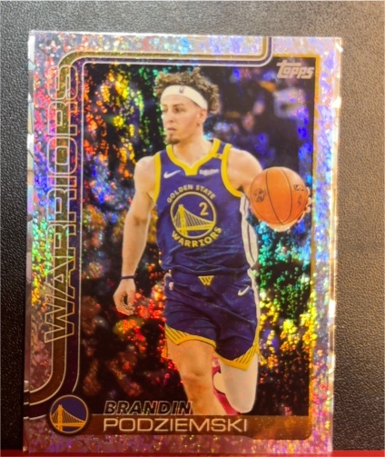 2025-26 Topps #141 Brandin Podziemski — front