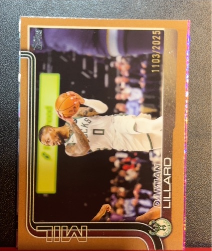 2025-26 Topps #55 Damian Lillard — front