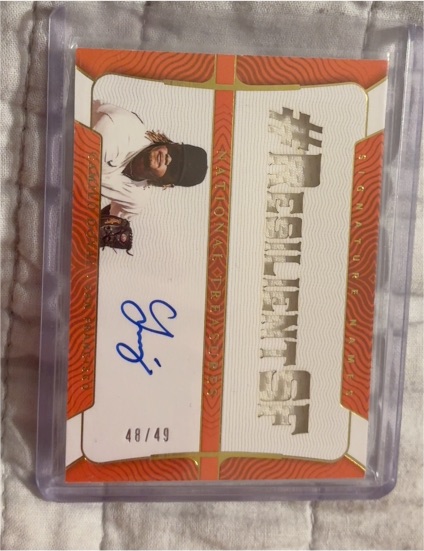 2023 Panini National Treasures #48 Kyle Larson — front