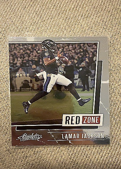 2020 Panini Absolute #RZ-LJ Lamar Jackson — front