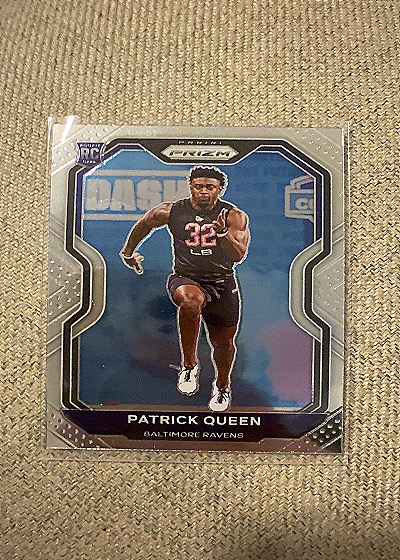 2020 Panini Prizm #381 Patrick Queen — front