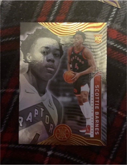 2021-22 Panini Illusions #154 Scottie Barnes — front