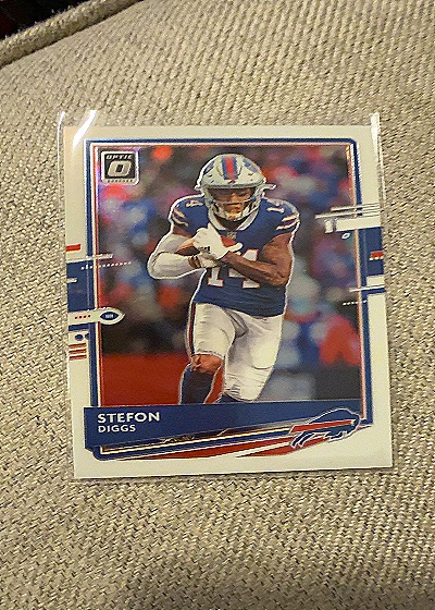 2020 Panini Donruss Optic #16 Stefon Diggs — front