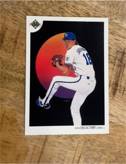 1991 Upper Deck #33 Bret Saberhagen — front