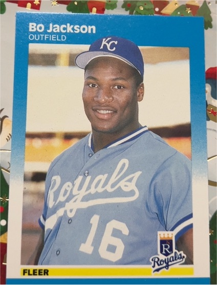 1987 Fleer #369 Bo Jackson — front