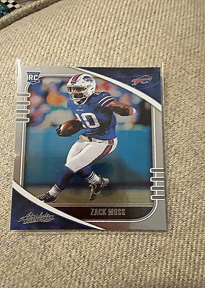 2020 Panini Absolute #200 Zack Moss — front