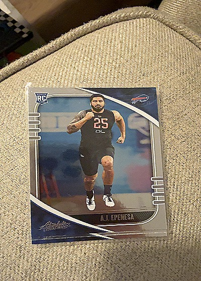 2020 Panini Absolute Football #101 A.J. Epenesa — front
