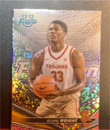 2022-23 Bowman University Best #30 Kijani Wright — front