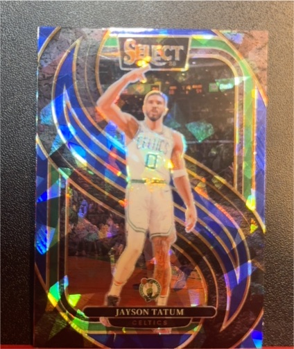 2024-25 Panini Select Premier Level #110 Jayson Tatum — front