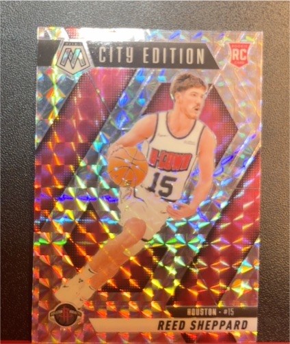 2024-25 Panini Mosaic #276 Reed Sheppard — front