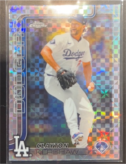2025 Topps Chrome #88 Clayton Kershaw — front
