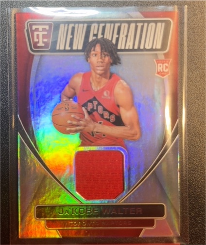 2024-25 Panini Totally Certified New Generation #NGJ-JKW Ja'Kobe Walter — front