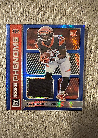 2020 Donruss Optic Rookie Phenoms #RP-10 Tee Higgins — front