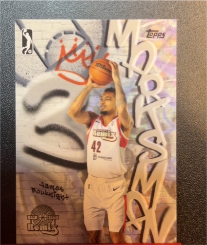 2024-25 Topps G-League Marksmen #MM-8 James Bouknight — front