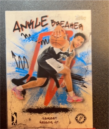 2024-25 Topps G League Ankle Breaker #AB-1 Jameer Nelson Jr. — front