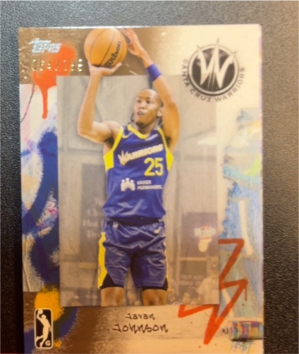 2024-25 Topps G-League #79 Javan Johnson — front