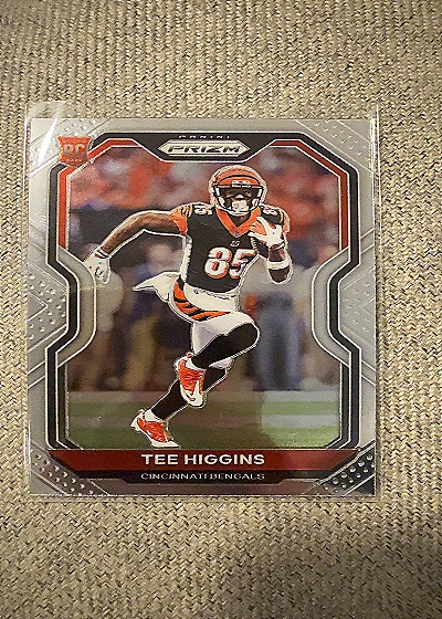 2020 Panini Prizm #308 Tee Higgins — front