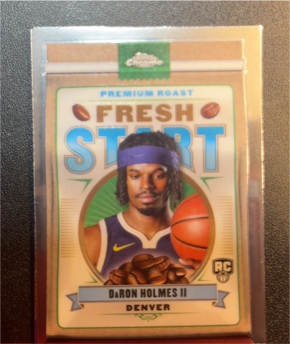2024-25 Topps Chrome Fresh Start #FS-12 DaRon Holmes II — front