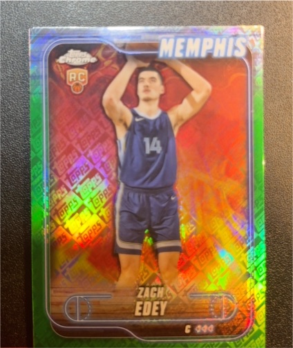 2024-25 Topps Chrome #152 Zach Edey — front
