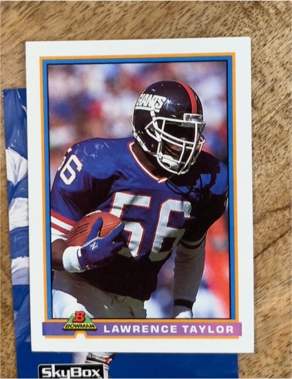 1991 Bowman #371 Lawrence Taylor — front