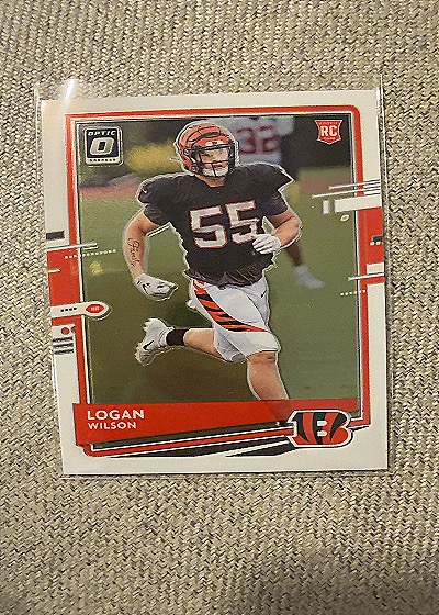 2020 Panini Donruss Optic #143 Logan Wilson — front