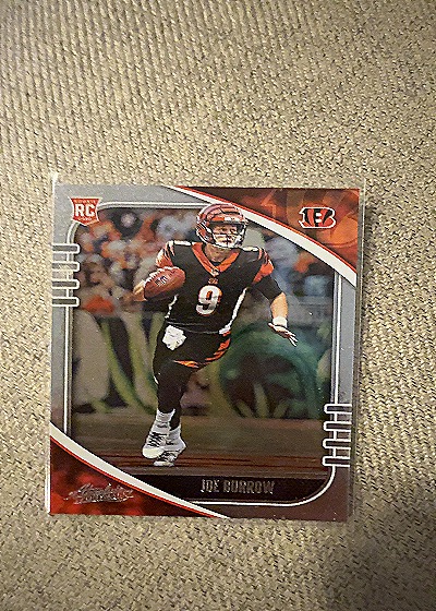 2020 Panini Absolute #158 Joe Burrow — front