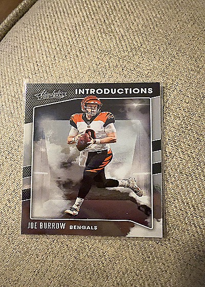 2020 Panini Absolute Introductions #I-JB Joe Burrow — front