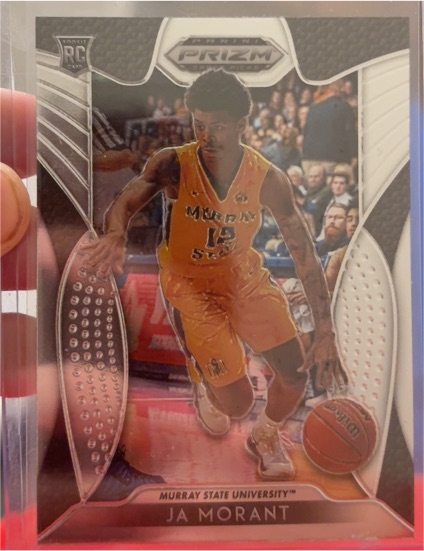 2019-20 Panini Prizm Draft Picks #65 Ja Morant — front