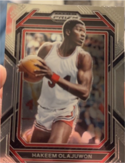 2023 Panini Prizm Draft Picks #80 Hakeem Olajuwon — front