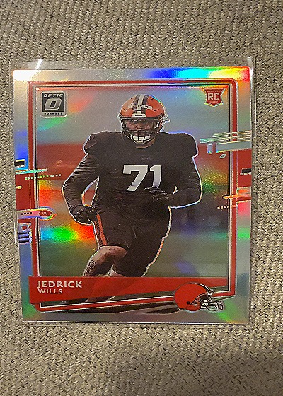 2020 Panini Donruss Optic #119 Jedrick Wills — front