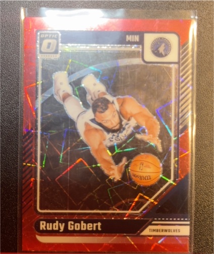 2024-25 Panini Donruss Optic #222 Rudy Gobert — front