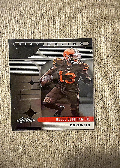 2020 Panini Absolute Star Gazing #SG-OBJ Odell Beckham Jr. — front