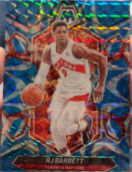 2023-24 Panini Mosaic #53 RJ Barrett — front