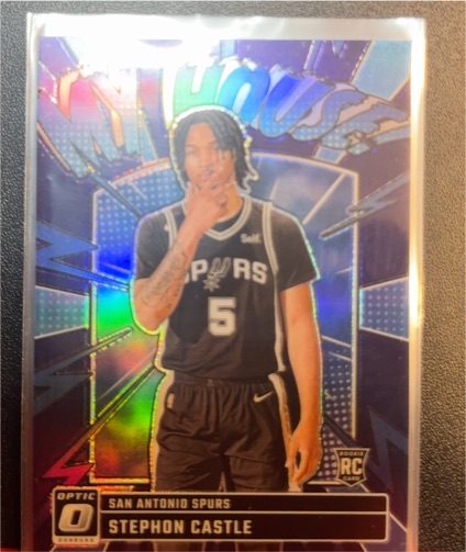 2024-25 Donruss Optic #16 Stephon Castle My House — front