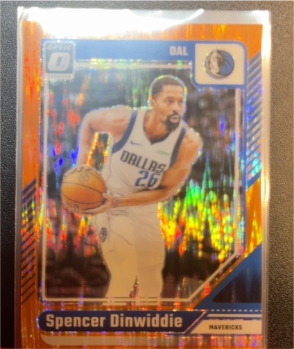 2024-25 Panini Donruss Optic #26 Spencer Dinwiddie — front