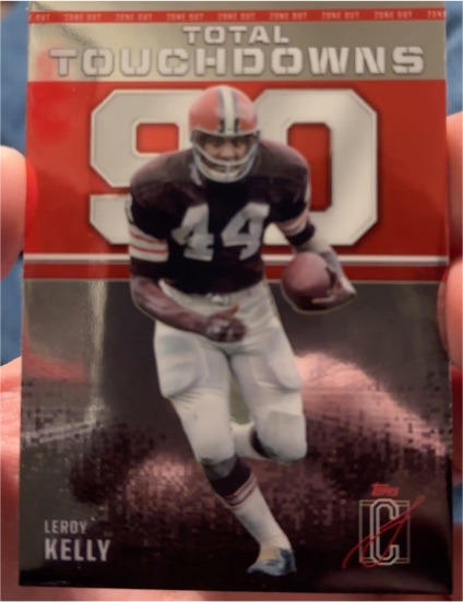 2024 Topps Signature Class #ZO-23 Leroy Kelly Zone Out Total Touchdowns — front