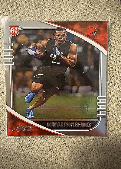 2020 Panini Absolute #134 Donovan Peoples-Jones — front
