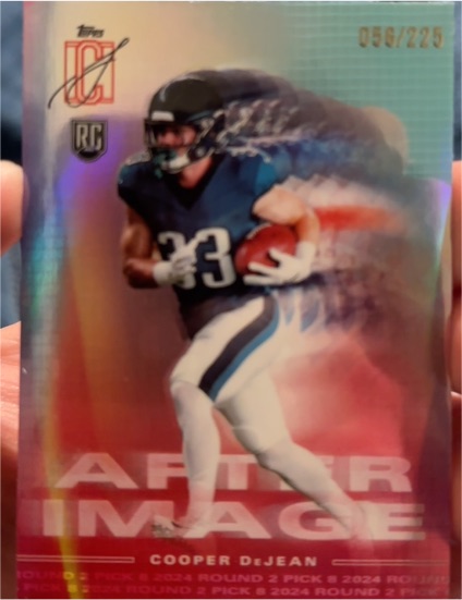 2024 Topps Signature Class #AI-10 Cooper DeJean After Image — front