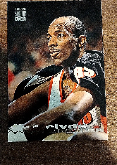 1993-94 Topps Stadium Club #117 Clyde Drexler — front