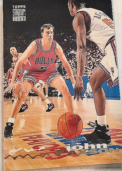 1993-94 Topps Stadium Club #92 John Paxson — front