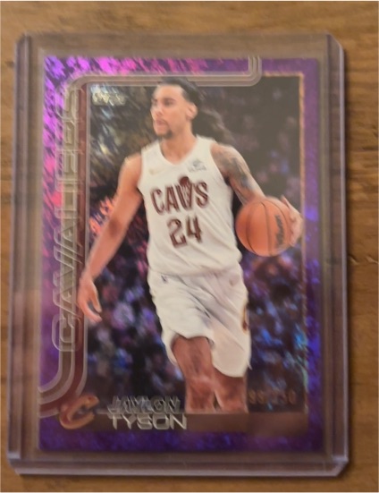 2025-26 Topps #86 Jaylon Tyson — front