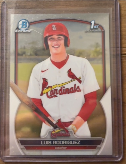 2023 Bowman Chrome Prospects #BCP-130 Luis Rodriguez — front