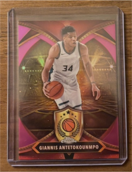 2024-25 Topps Chrome #BOD-12 Giannis Antetokounmpo Ball of Duty — front