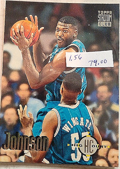 1993-94 Topps Stadium Club #178 Larry Johnson — front